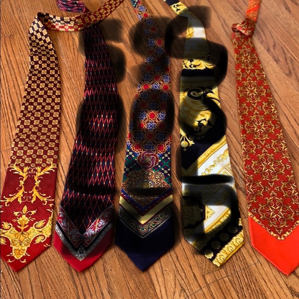⚡️⚡️⚡️ GIANNI VERSACE Set of 2 Silk Ties